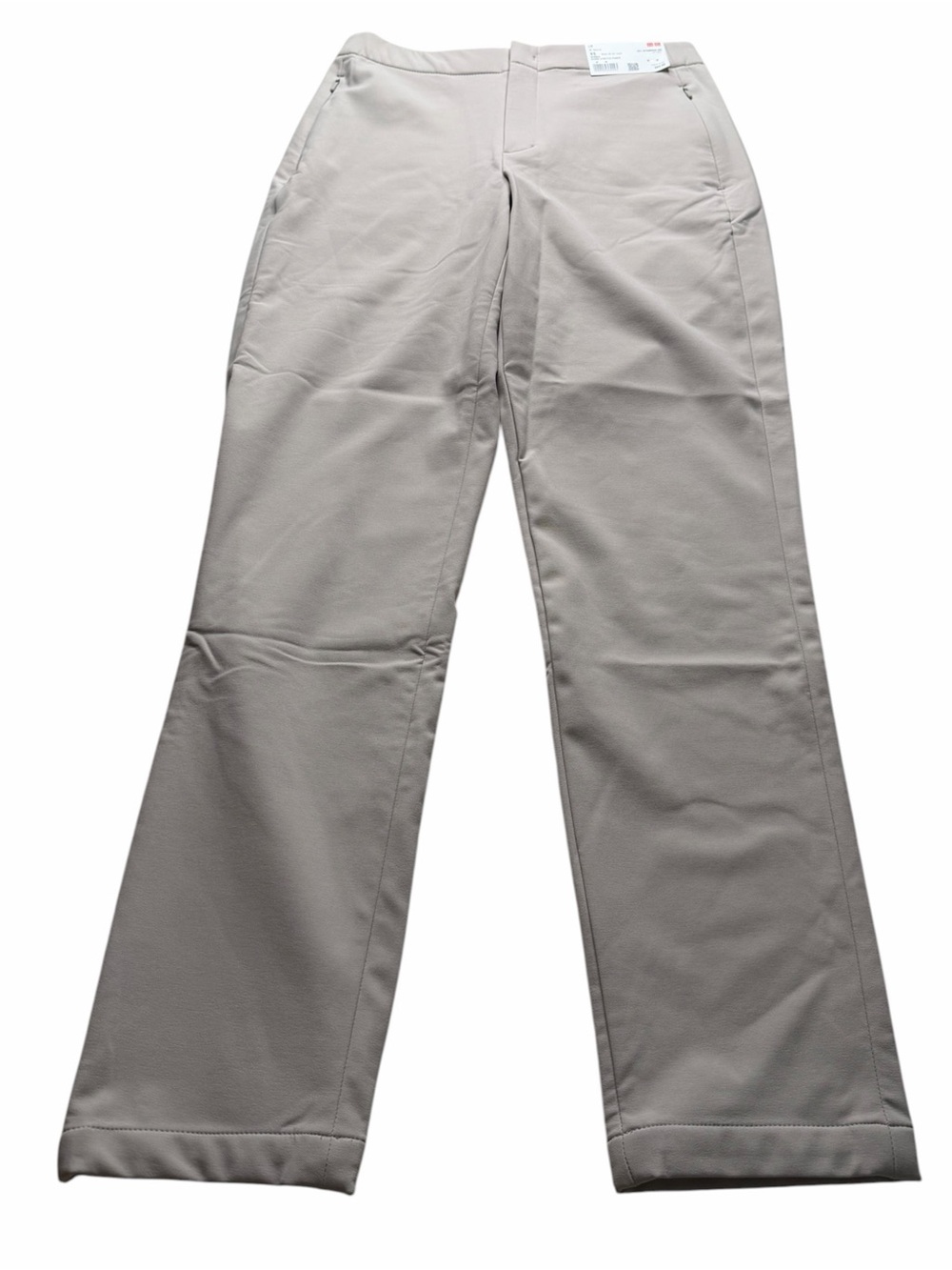 UNIQLO Women's Warm Stretch Pans Women's Size XS NWT Natural Tan Brown Straight